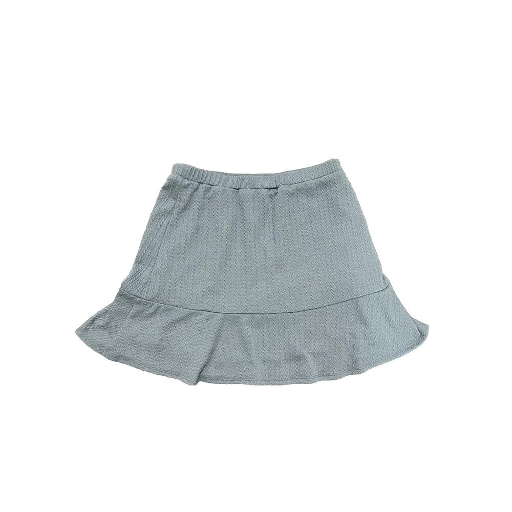 Margaret M Blue Knit Skirt Size M